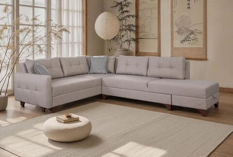 Coltar, Atelier del Sofa, 752EST1308, Frame: 70% HORNBEAM/30% MELAMINE COATED CHIPBOARD, Crem