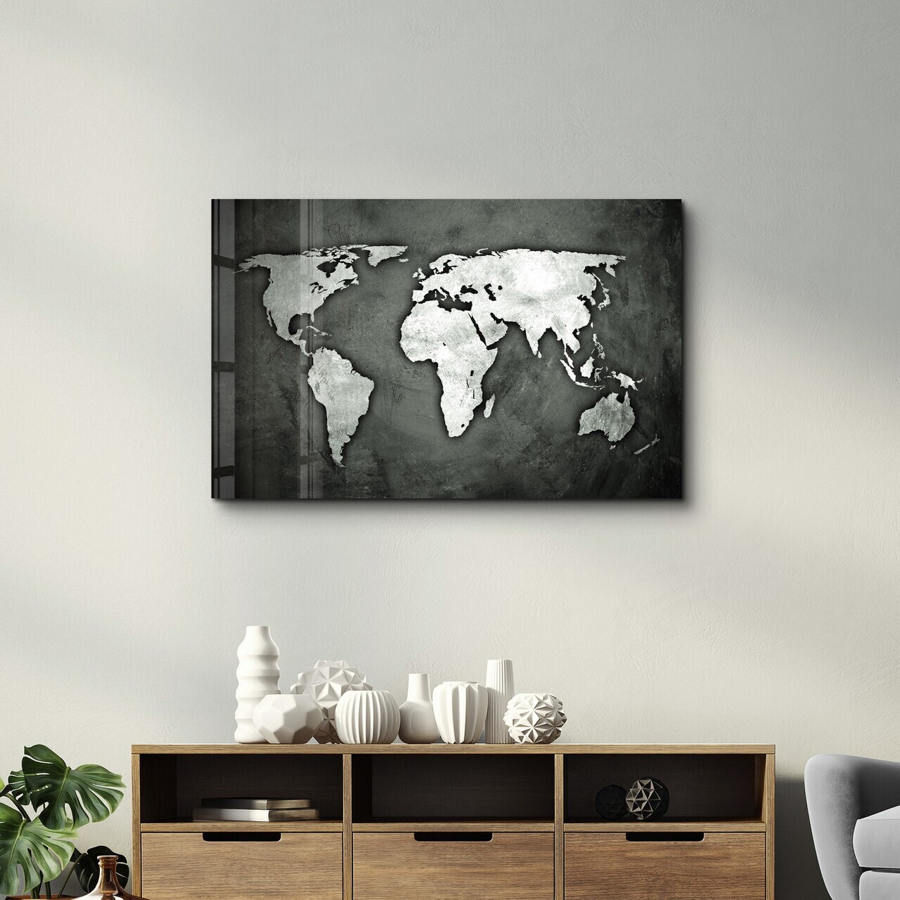 Tablou decorativ, CAM-3015, Dimensiuni: 70 x 110 cm, Multicolor — imaginea 2