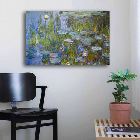 Tablou decorativ, 4570MONET016, Canvas , Lemn, Multicolor Claude