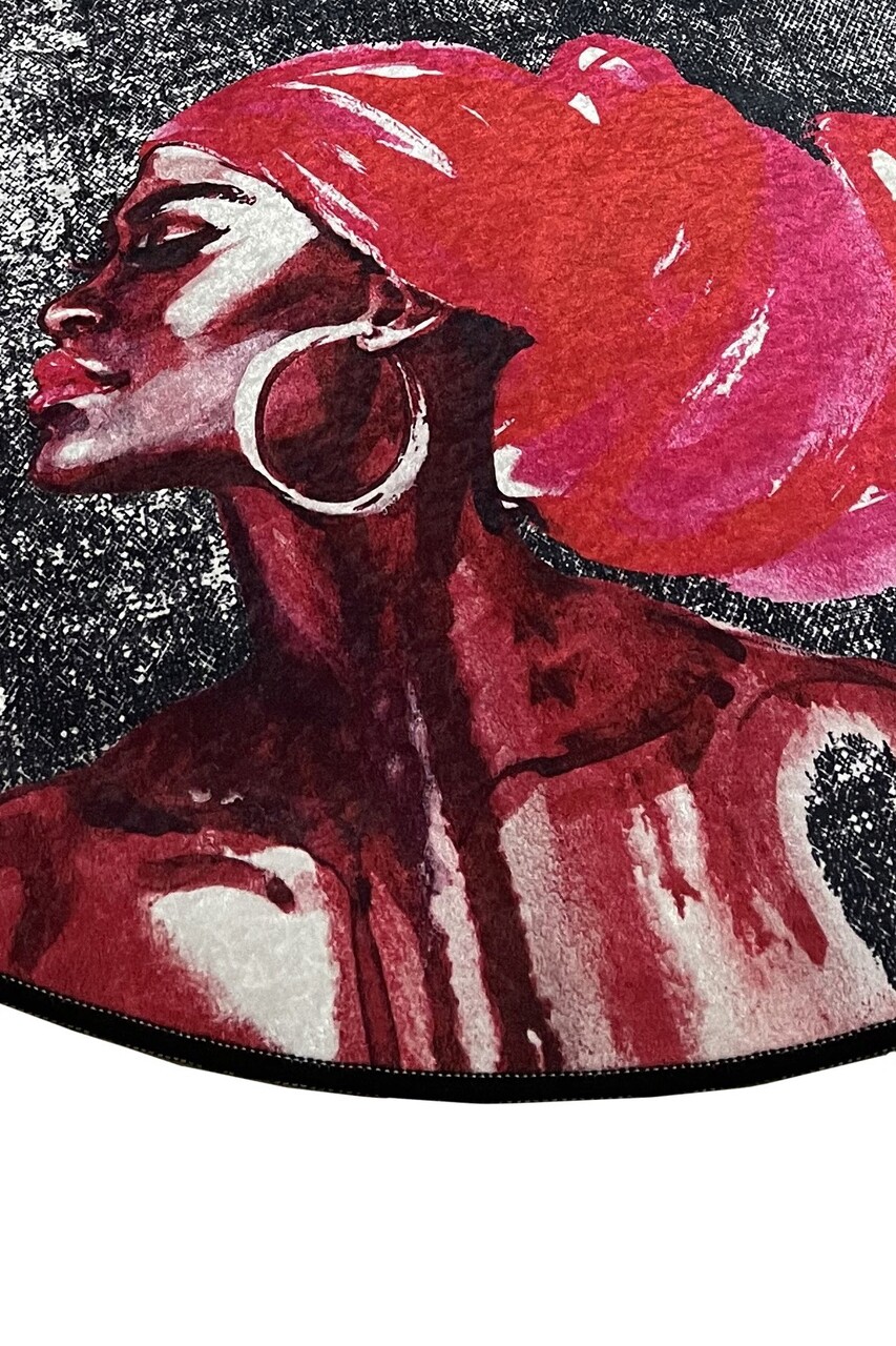 Covoras de baie, L'essentiel Maison, Pink Hair Djt (80 cm), Multicolor - view 2