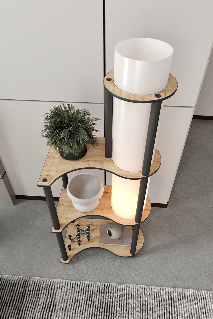Lampadar, L'essentiel Maison, 666PTR1109, Maro - view 2