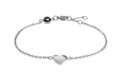 Bratara, Emily Westwood, Silver Heart, inox, argintiu