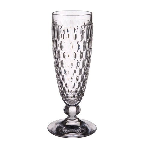 Set 4 pahare de sampanie, Villeroy & Boch, Boston, 145 ml, sticla cristal, transparent 145