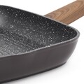 Tigaie grill Luigi Ferrero, Brugge FR-2809WH, 26 x 26 cm, aluminiu forjat/invelis marmura
