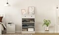 Dulap, Rabi, Rb-168-04, 70x100x40 cm, Alb mat