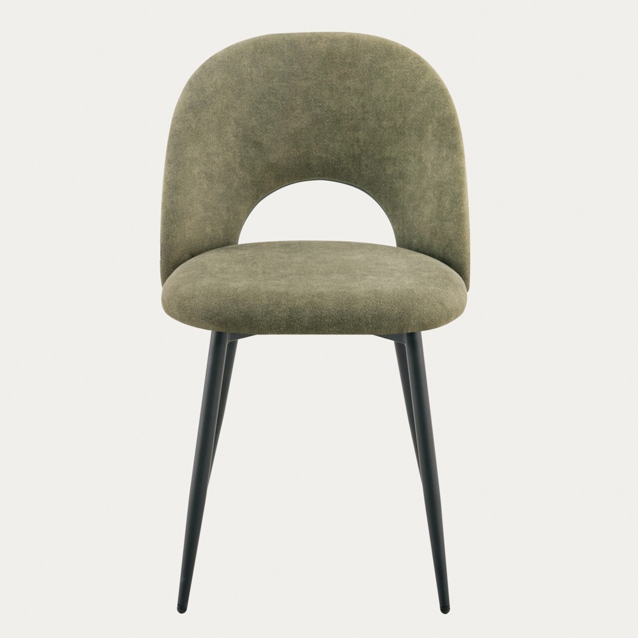 Scaun Trivio, Homla, 57x49x78 cm, metal/poliester, verde - view 2