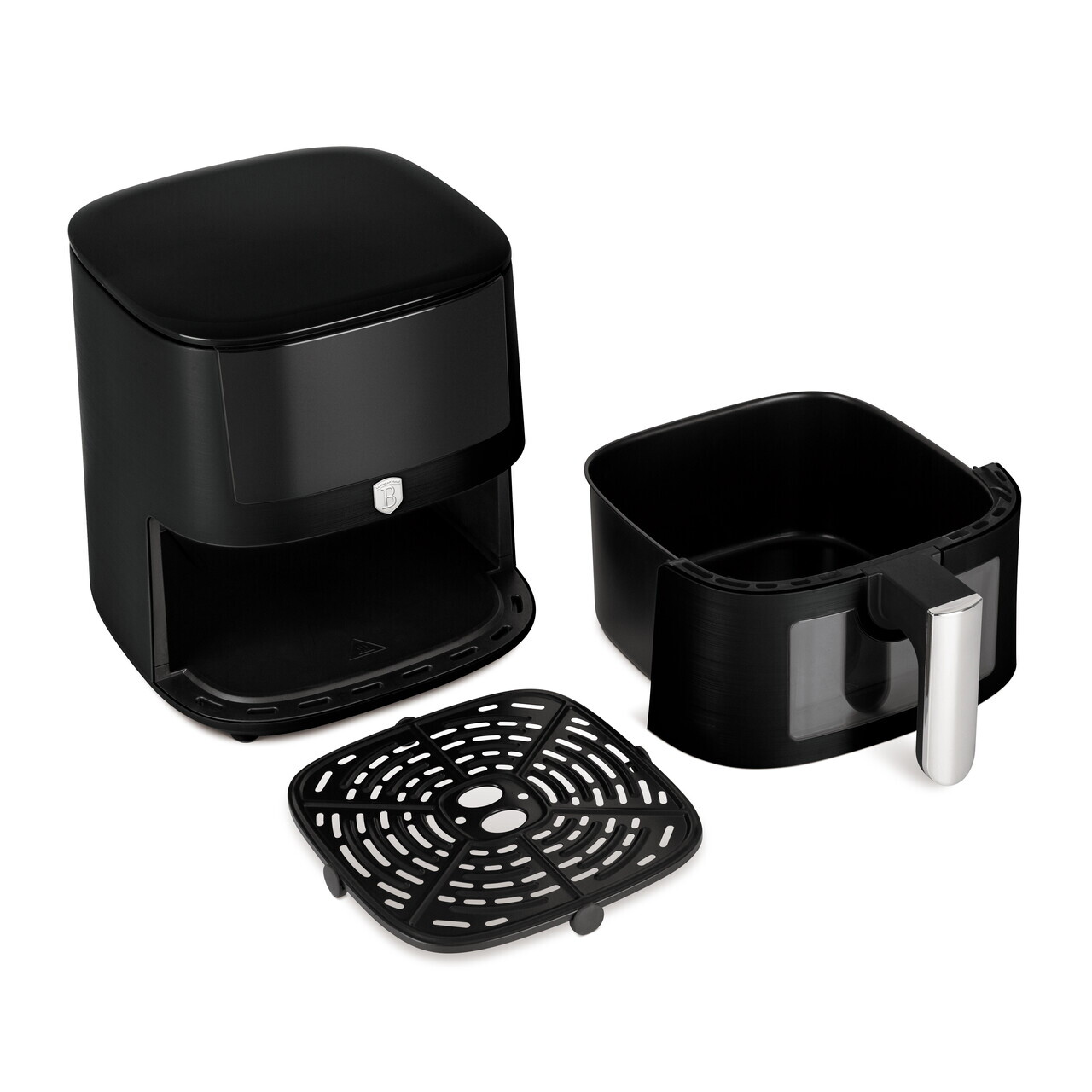 Friteuza cu aer cald si fereastra Berlinger Haus, Matte Black, 5 L, 1400W, negru mat - imagine 9
