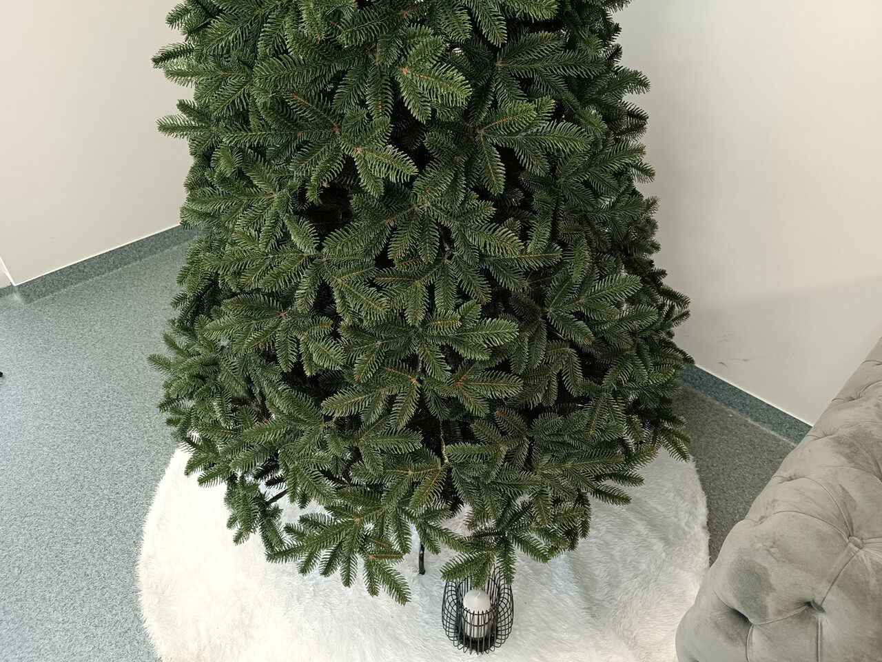 Brad artificial Christmas Deluxe by Sersimo, Canada verde, 3D, 210cm — imaginea 13