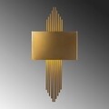 Aplica de perete, 615 - A, Opviq, 22 x 10 x 75 cm, 1 x E27, 40W, aramiu antic