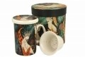 Cana cu infuzor Cackatoo, Duo, 320 ml, portelan, multicolor