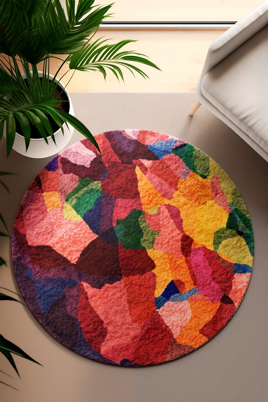 Covor (120 cm) DA-2069 Y Multicolor
