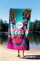 Prosop de plaja, Astacura, Beachfun 70, 70x130 cm, 70% poliester/30% poliamida, Multicolor