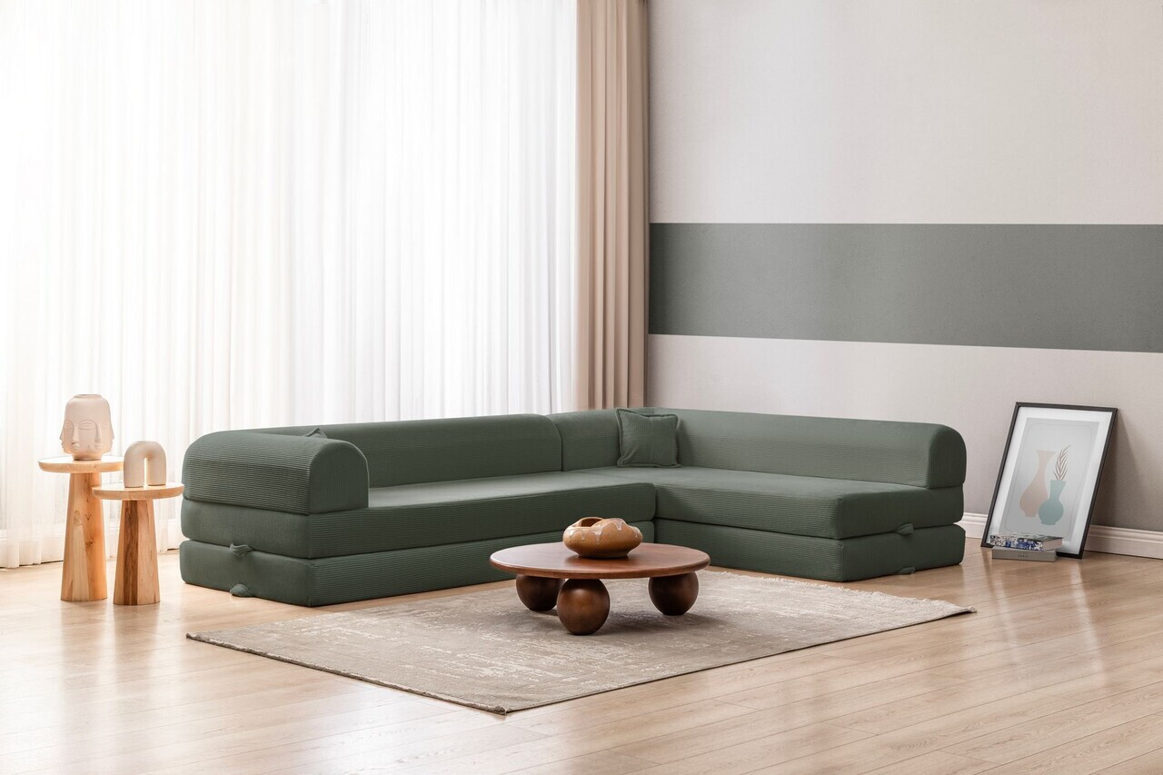 Coltar, Atelier del Sofa, 118FVL1507, Tesatura plus reiata, Verde