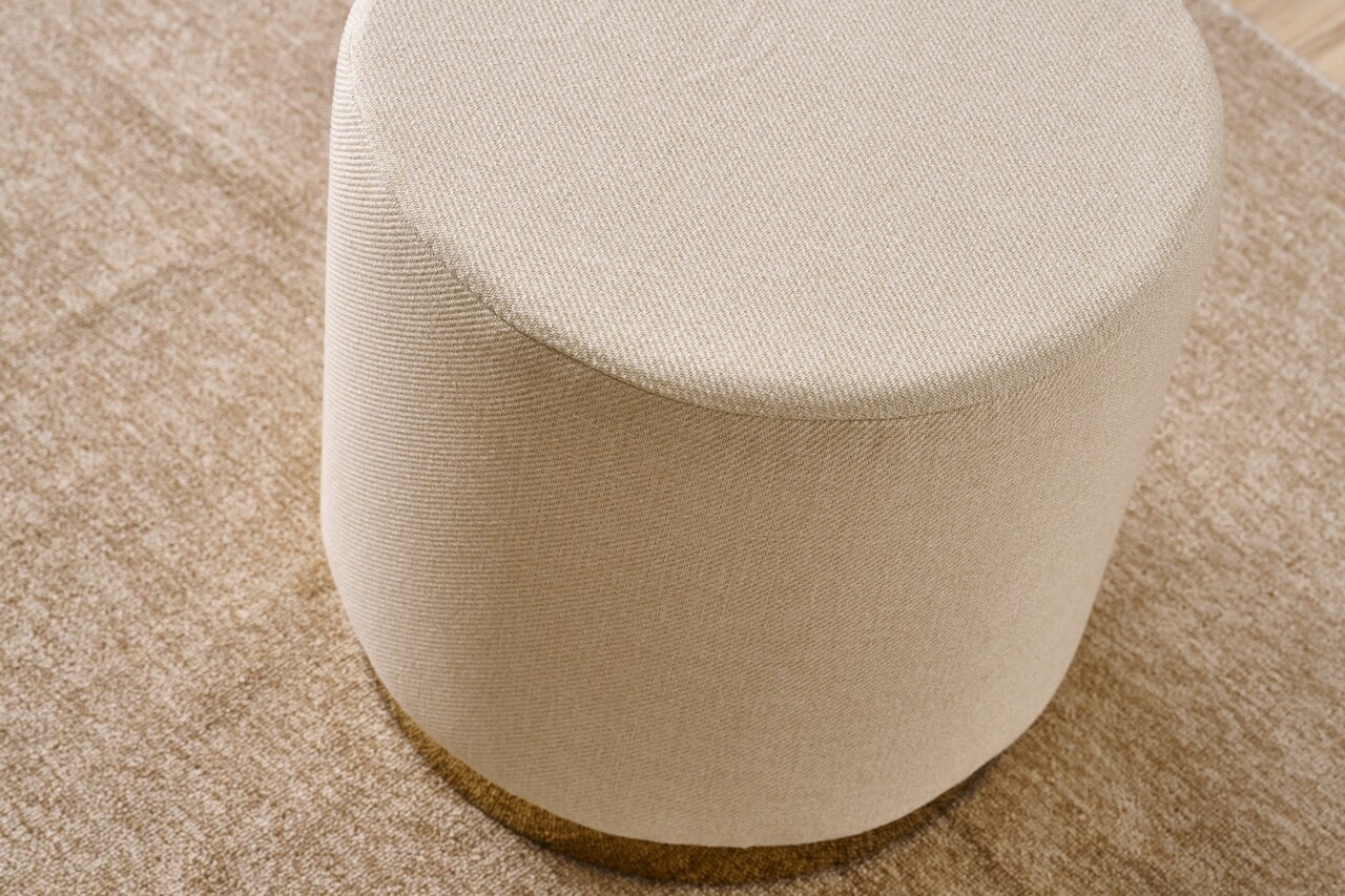 Taburet, Atelier del Sofa, 825BLC5151, Lemn, Crem - view 3