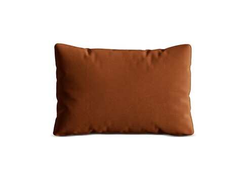 Perna decorativa, Dreamy, Micadoni Home, 55x10x40 cm, catifea, teracota