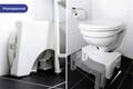 Scaunel pliabil pentru baie Maximex, Foldable, 41x22x17 cm, polipropilena, alb