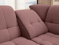 Coltar extensibil dreapta 3 locuri ELTAP, RT-24VE, Sado, 272x192x95 cm, lemn/poliester, roz inchis