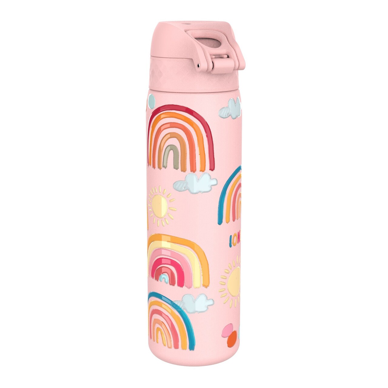 Sticla apa pentru copii Slim, inox, 600ml, Rainbows - Ion8 - imagine 3