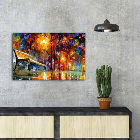 Tablou decorativ, famousart-082, canvas, dimensiune: 45 x 70 cm, multicolor