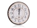 Ceas de perete, Paris, Home Decor, 34 cm, MDF, multicolor