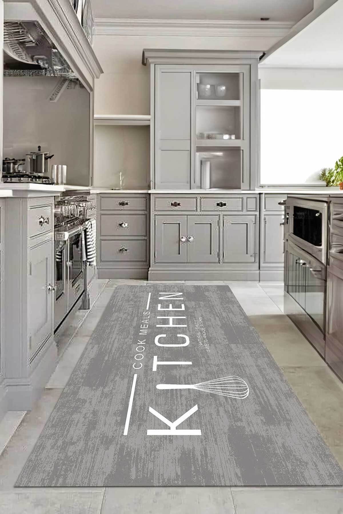 Covor, CLR-5084-49, 60x300 cm, Poliester, Gri