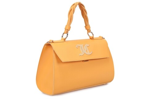 Geanta Juicy Couture 175, 30x14x20 cm, piele ecologica, galben