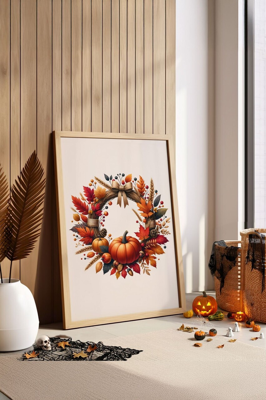 Tablou decorativ, Arthllwnmodel65-3348, MDF, Multicolor — imaginea 2