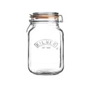 Borcan cu inchidere ermetica, Kilner, Oliver, 1.5 L, sticla, transparent
