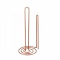 Suport prosoape de bucatarie Myroll Copper Metaltex, 15 x 32 cm, inox/invelis Polytherm, cupru