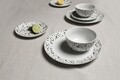 Serviciu de masa, 12 piese, Sabichi, Terrazzo, portelan, multicolor