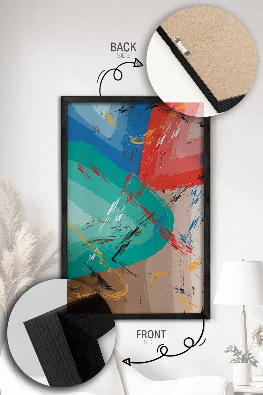 Tablou decorativ, Artnewclsyh45-5070, Lemn masiv, MDF, Multicolor - view 4