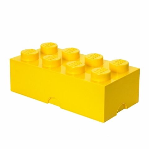 Cutie de depozitare LEGO, 12.1 L, polipropilena, galben