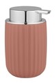 Dozator sapun lichid, Wenko, Agropoli, 250 ml, plastic, roz