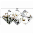 Set 4 tablouri decorative, 4MDF1605038956, MDF, Imprimat UV, Multicolor