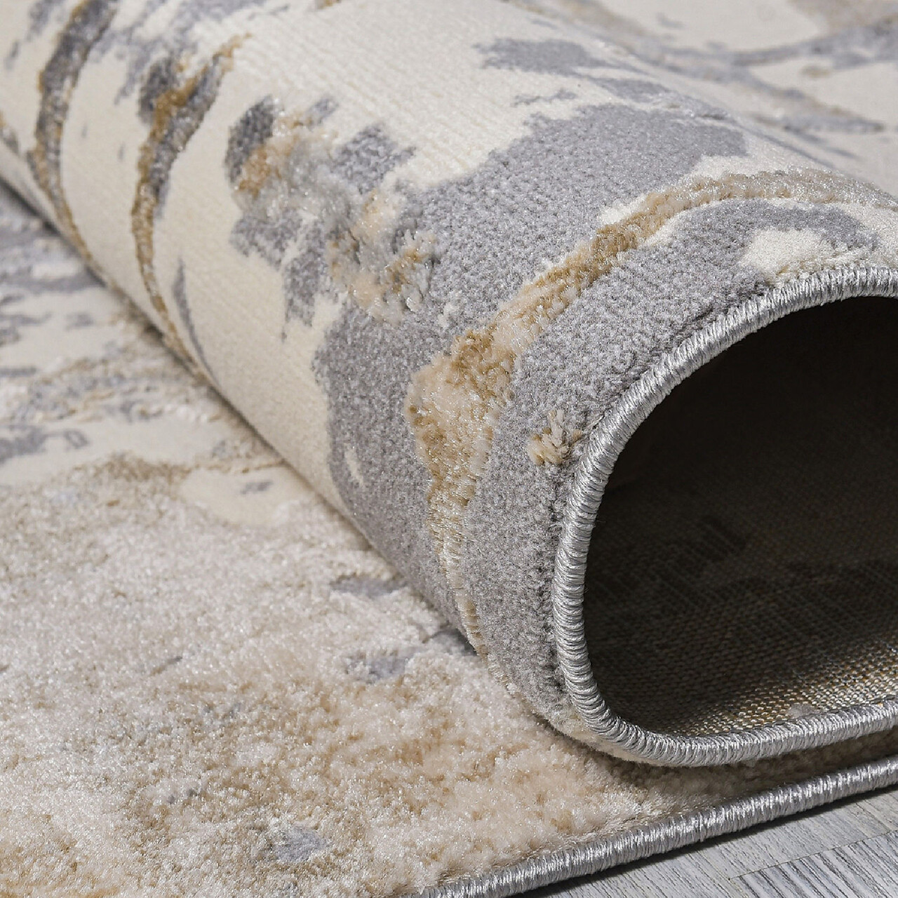Covor (100 x 500), Notta 1100, 100x500 cm, Gri / Bej / Crem - view 4