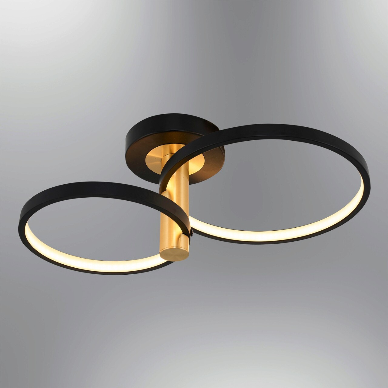 Lustra, Lightric, 414LRC1851, Metal, Negru