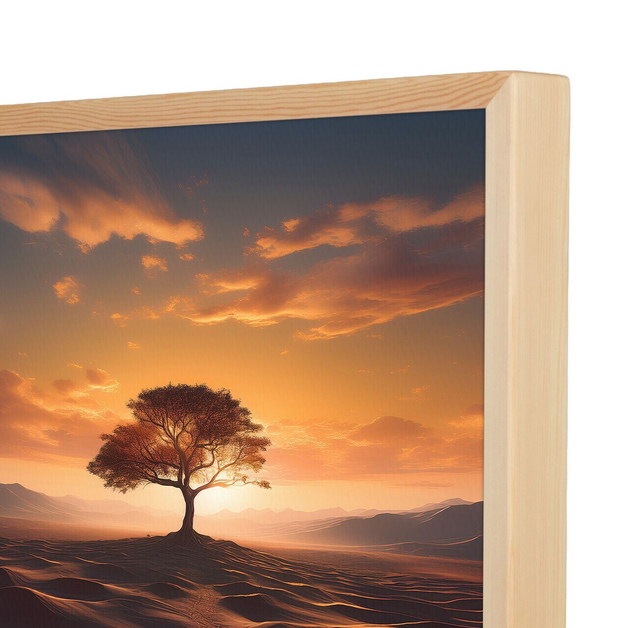 Tablou decorativ, Cc-K-Ah-1015, Canvas, Cadru: 100% LEMN (Grosime: 18 mm), Multicolor - view 3