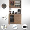 Dulap multifunctional, Comforty, Grano 96, Stejar caucazian