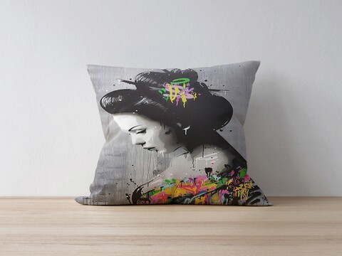 Husa de perna, a1177, 43x43 cm, 50% bumbac/50% poliester, multicolor