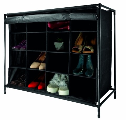 Organizator pentru incaltaminte, Jocca 35x66x85 cm, TNT/metal