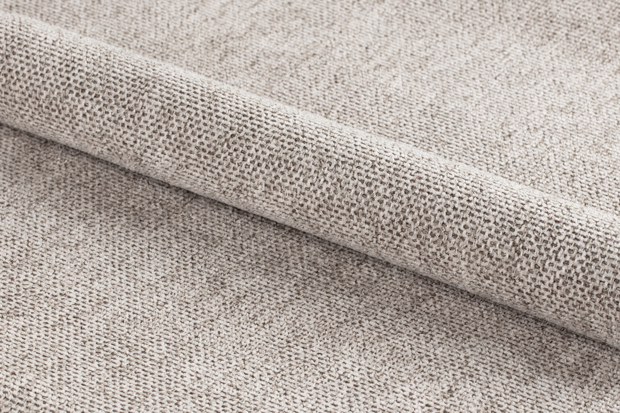 Scaun Carrie, Actona, 58.5x64x87.5 cm, rotativ, tesatura structurata/otel, bej nisip - view 2