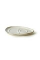 Set pentru ceai, Hermia, 275KRM2170, Ceramica, Antibacterian, Crem