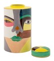 Vas decorativ Piccassy Color Top, Mauro Ferretti, 19x33 cm, ceramica, rosu inchis