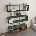 Corp biblioteca, Zena Home, Bruti, 120x180x29.6 cm, PAL, Verde
