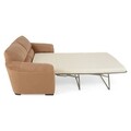 Canapea 3 locuri extensibila, Jayden, L.214 l.102 H.95, stofa, cappuccino