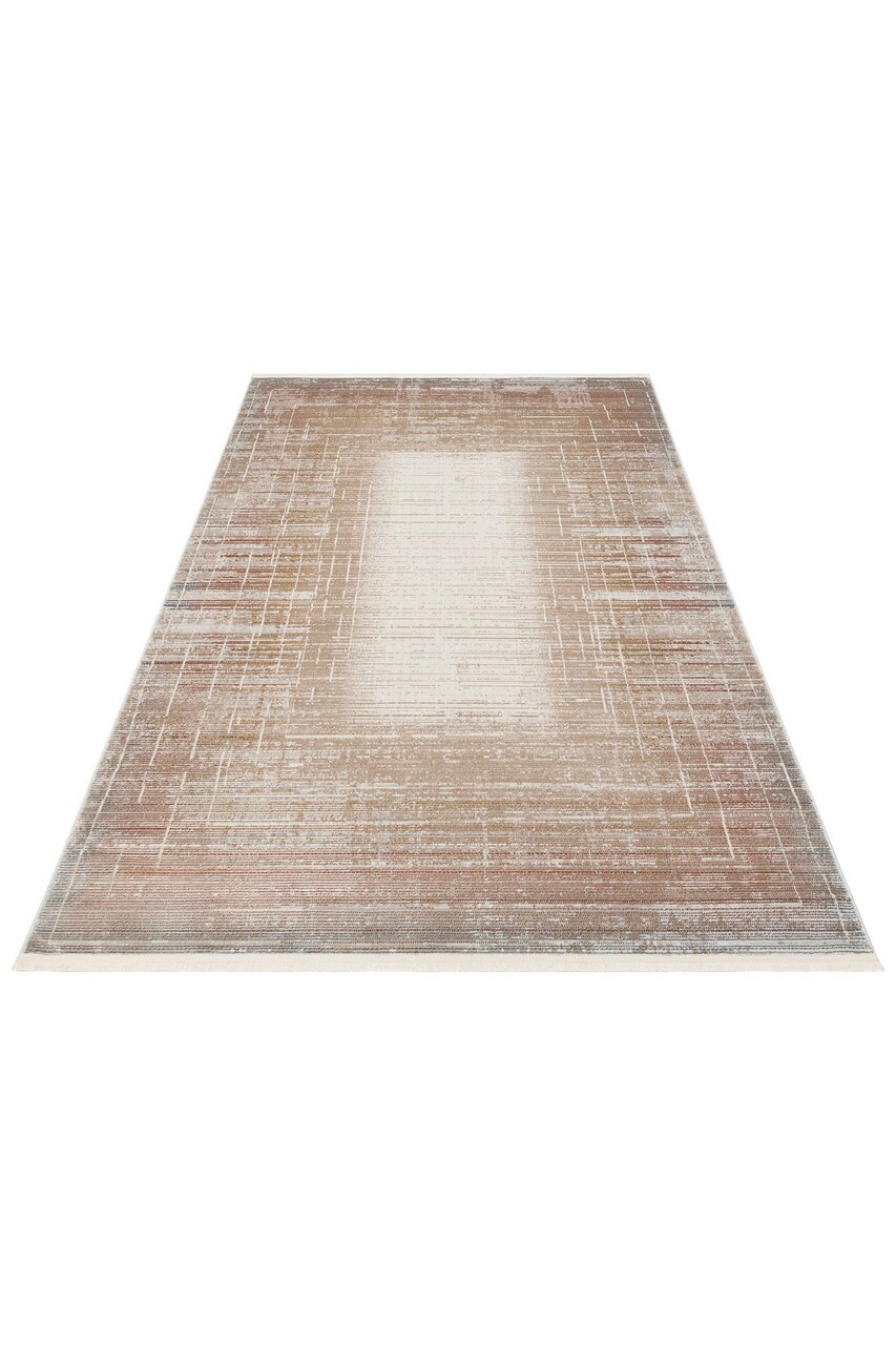 Covor, Tly 03, 160x230 cm, Poliester, Gri / Bej