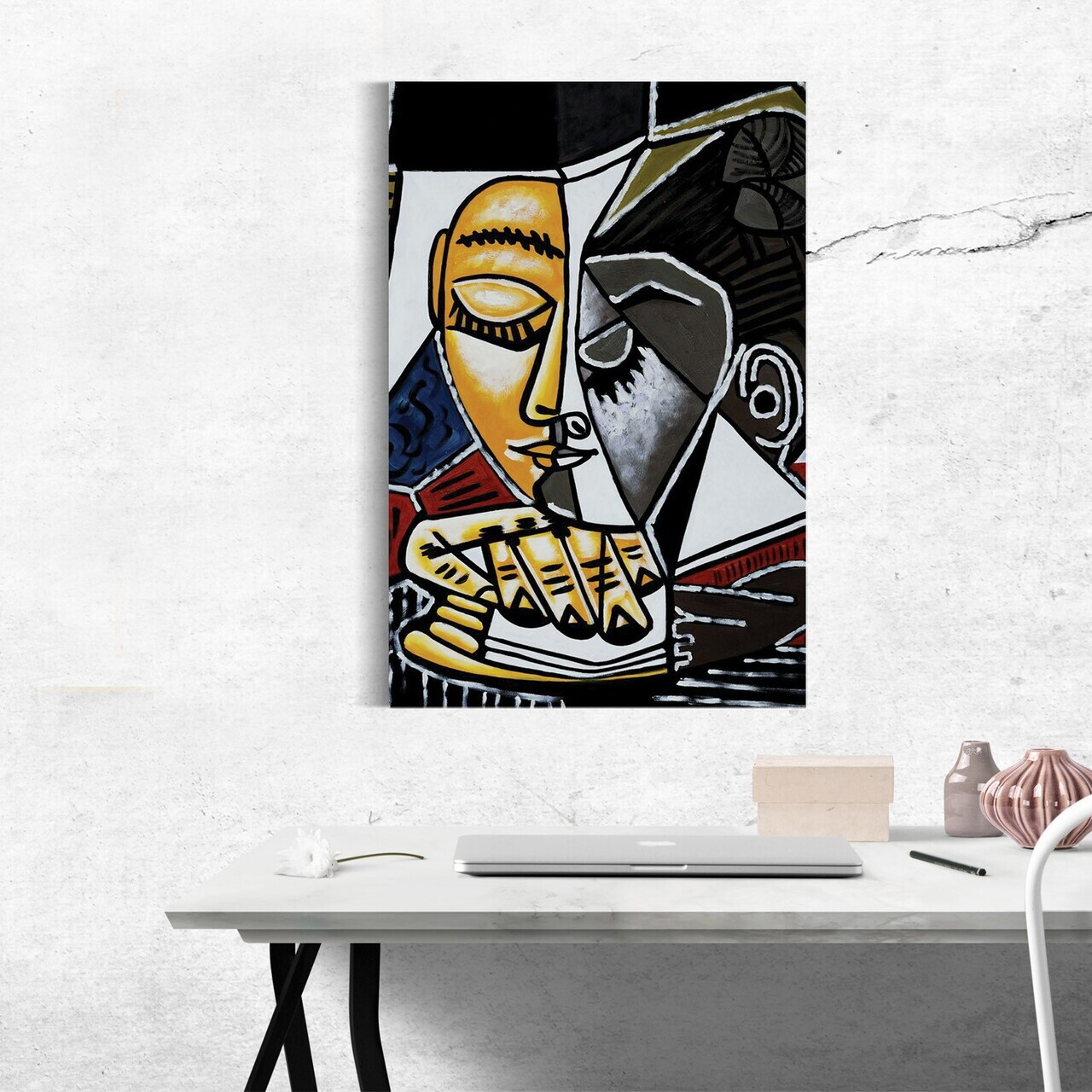 Tablou decorativ, A69CVS-243, Dimensiune: 60 x 90 cm, Multicolor — imaginea 3
