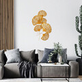 Decoratiune de perete, Myth, Metal, Dimensiune: 75 x 5 x 100 cm, Multicolor