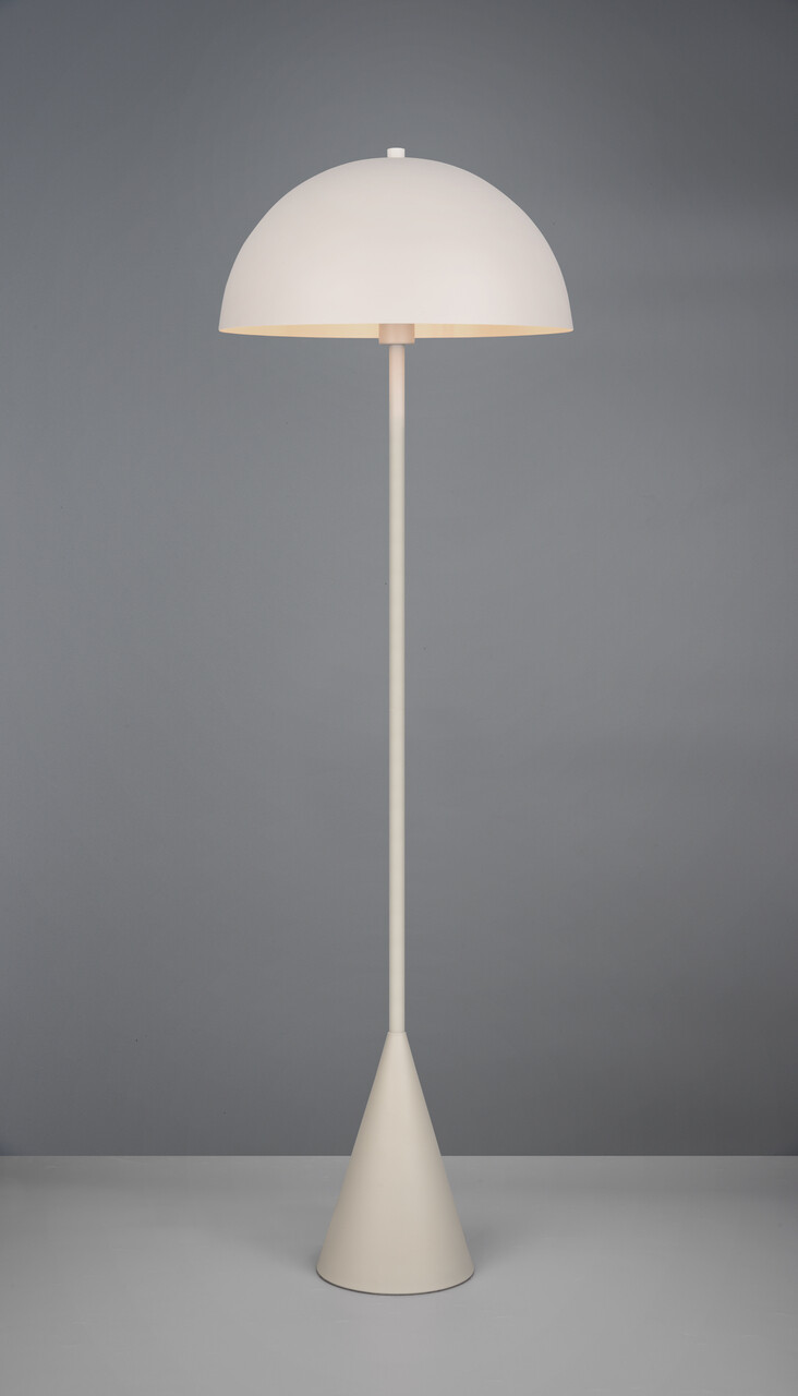 Lampadar Alfie, TRIO, 40x152 cm, 40W, 1x E27, metal, gri - 2 | YEO