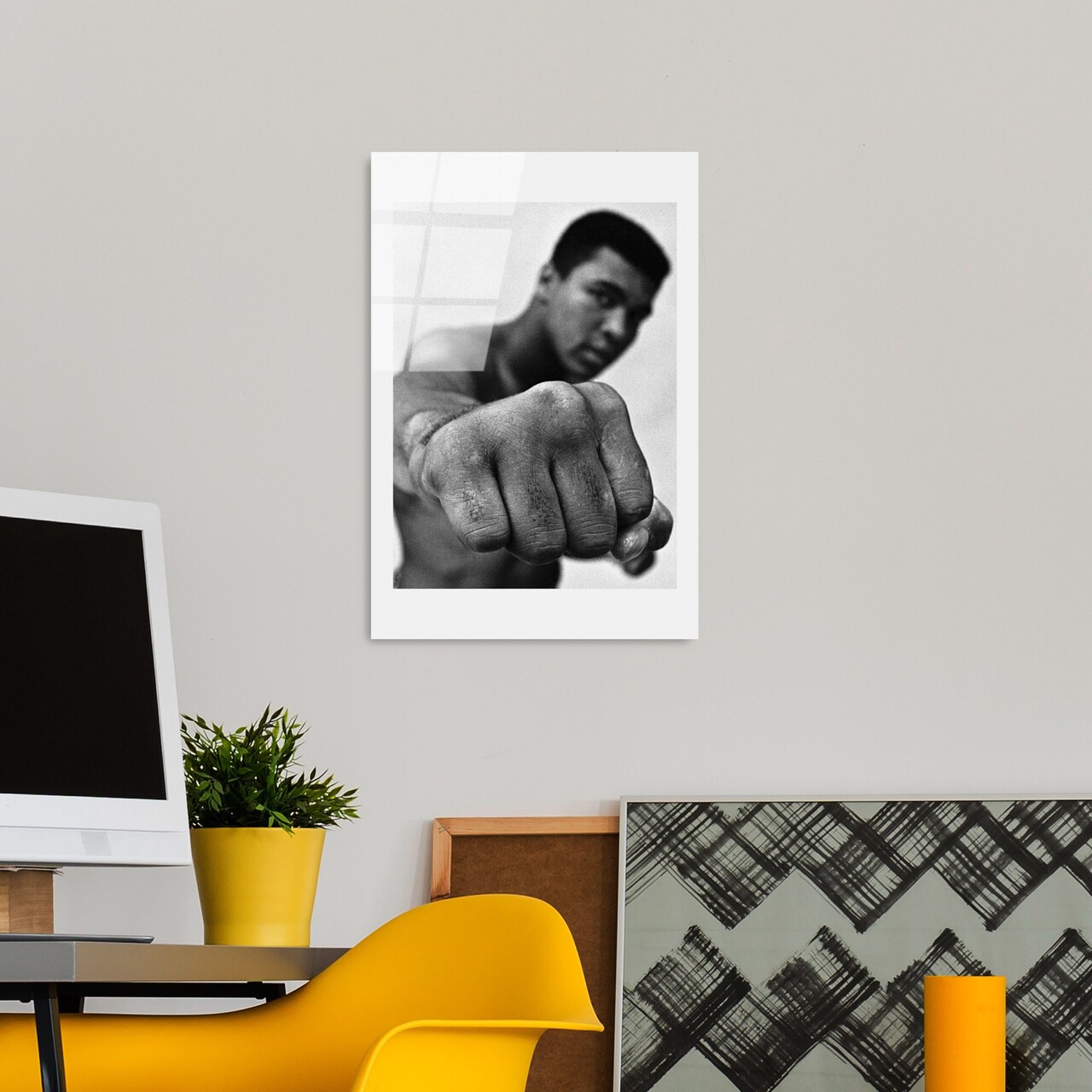 Tablou decorativ UV-991 30 x 45 cm Multicolor